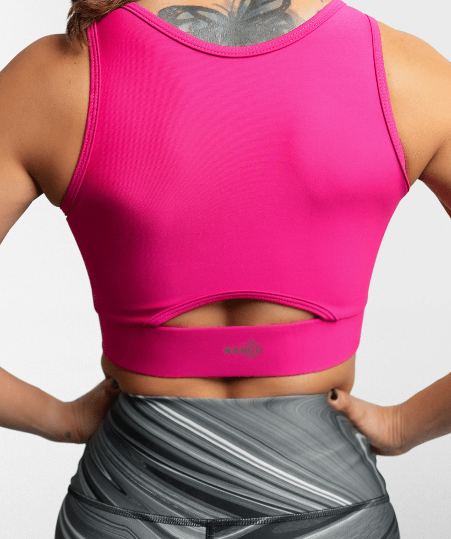 Electric Pink Sports Bra - Mango Activewear