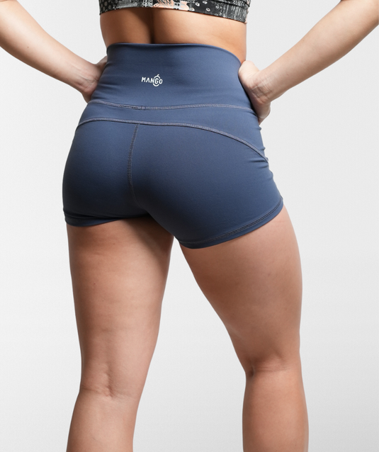 Mango Dark China Blue Shorts